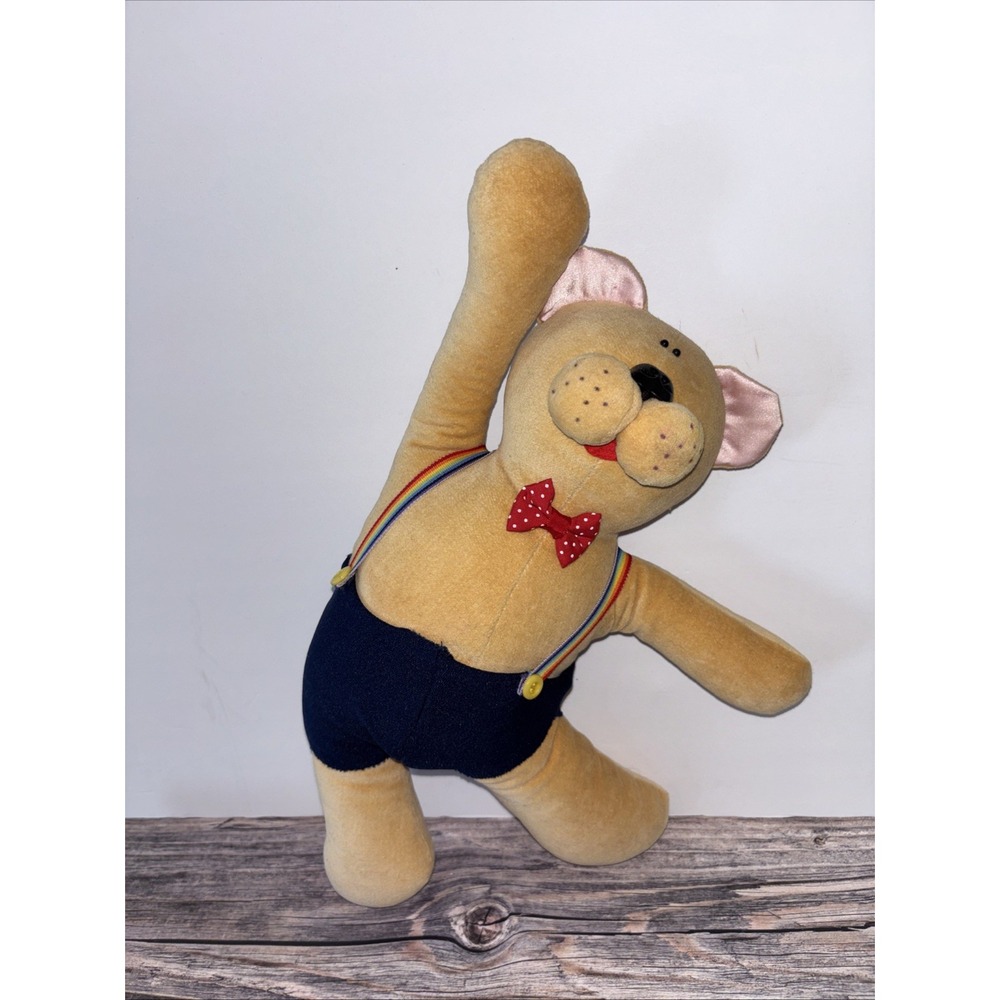 Dakin Hand-Crafted Stuffed Bear Flying Fantasies Anne Klocko Designs 1980 Plush